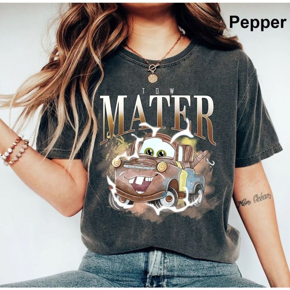 Tow Mater Shirt Disney Cars Shirt - Picture 1 of 3